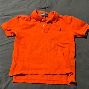 Ralph Lauren Vibrant Orange Kids Polo Shirt